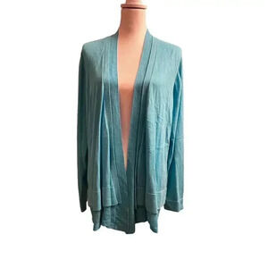 J’enure cardigan large light turquoise